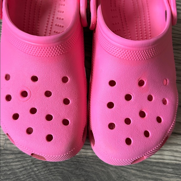 Crocs slide on Pink Clogs women’s size 9 - Picture 10 of 15